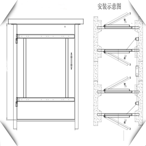 煤矿风门闭锁装置